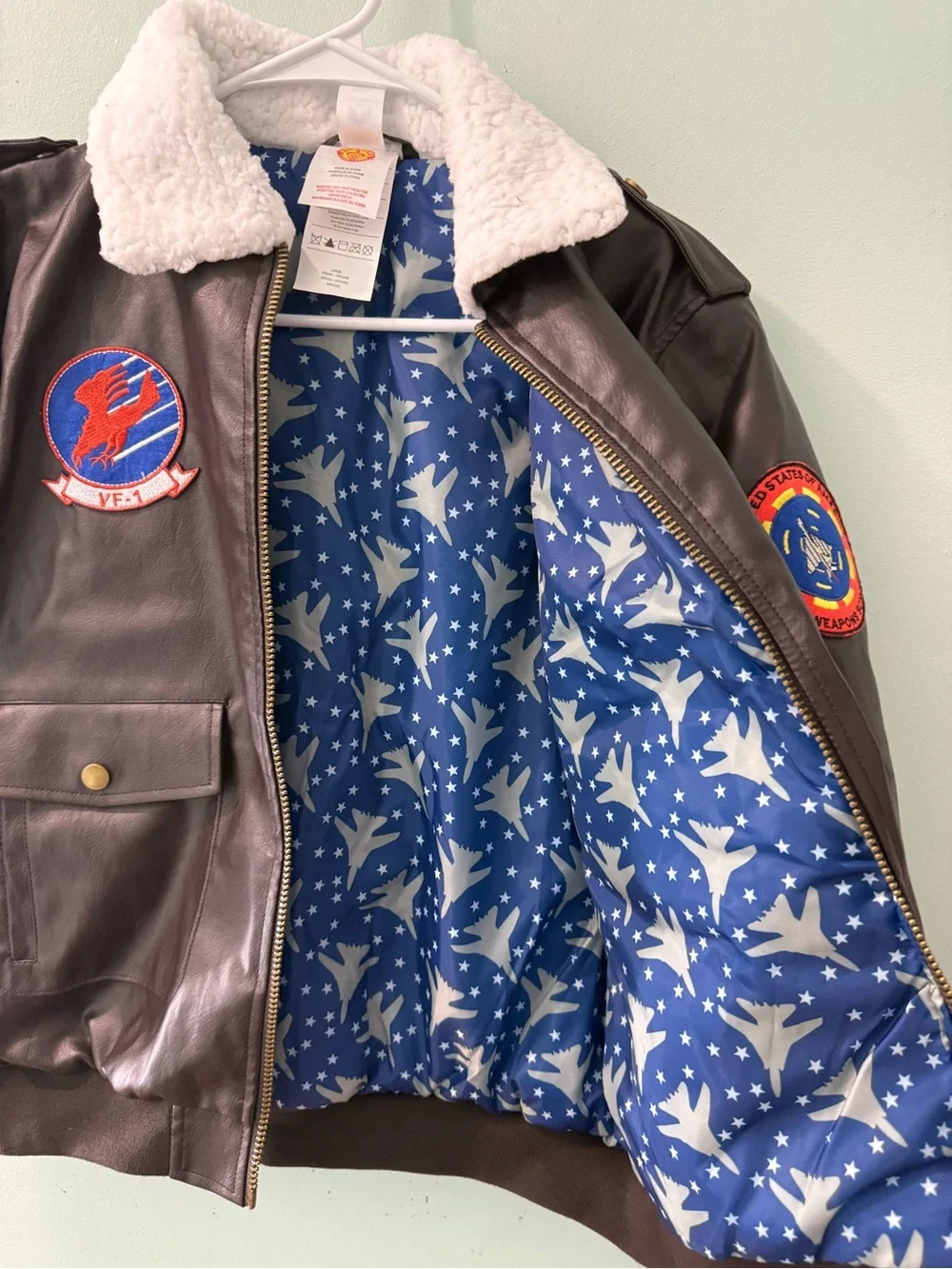 Rubies Top Gun: Maverick Costume for Kids, Boys Costume Size: Large NWT